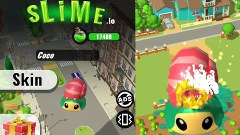 Slime io 🍔🍩🎂max levels game play iOS Android walkthrough update levels