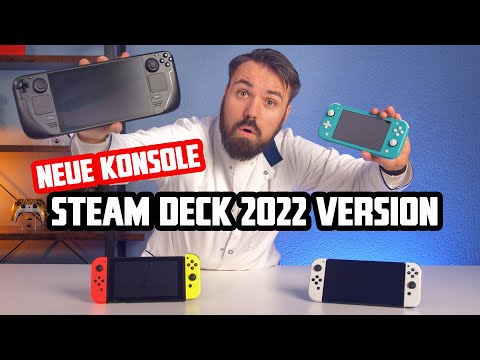 Steam Deck die 2022 Version ist da! Eine PS5 & Xbox Series X Konsole zum mitnehmen?