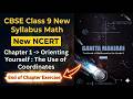 Q.12 - End of Chapter Exercise | Ch 1 -- Orienting Yourself | Class 9 New NCERT Math Ganita Manjari