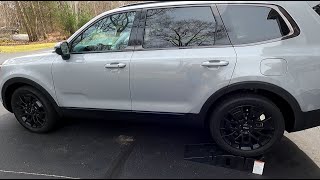 Kia Telluride Factory OEM Hitch and 7 Pin Connector Installation