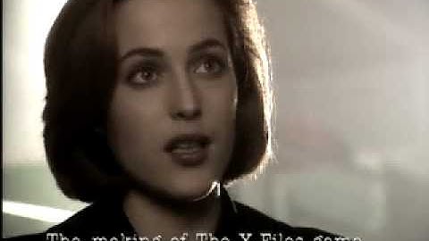 THE X-FILES (1998) Making Of