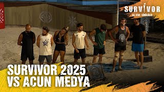Voleybol Maçı Survivor 2025, Acun Medyaya Karşı Survivor 2025 15.04.2025