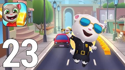 Talking Tom Gold Run Gameplay Walkthrough Part 23 - Agent Angela [iOS/Android Games]