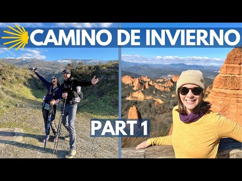 Camino De Invierno: The Winter Way, Ponferrada to Puente de Domingo Flórez (Day 1, 2)
