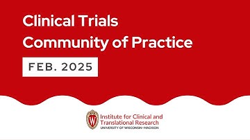 Overview of Clinical Trial and Translational Research Resources within ICTR