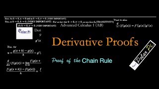 KHAN ACDEMY Chain Rule Proof is WRONG (This is how you do it:)