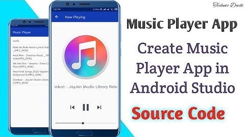 How to Create Music Player Application in Android Studio