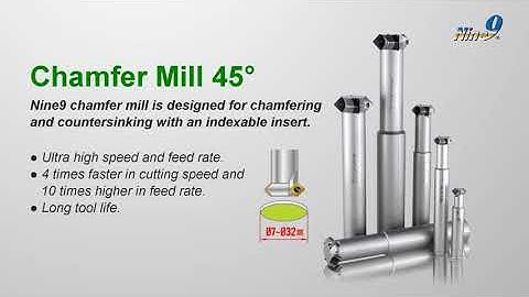 Nine9 front and back Chamfer mill