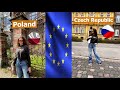 Explore two European countries.  Polish city of Cieszyn and Czech city of Cieszyn.
