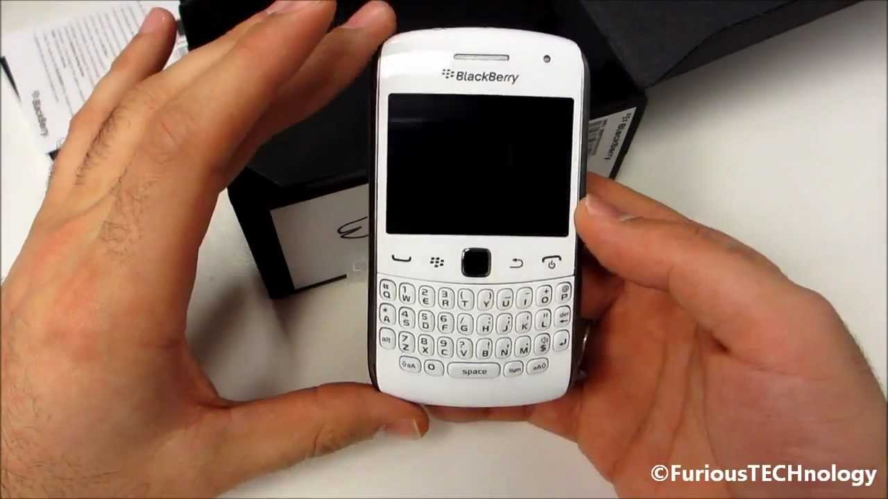 Unboxing Blackberry Curve 9360 White Edition HD YouTube