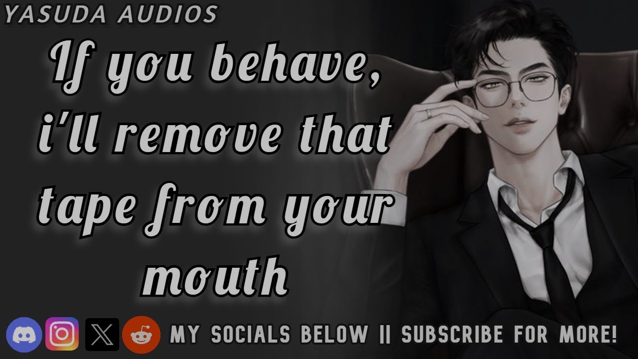 Mafia Boss' Son Wants You ASMR | [Kidnaps] [Chained Up] [Kisses] [Ex Classmates] [M4F]