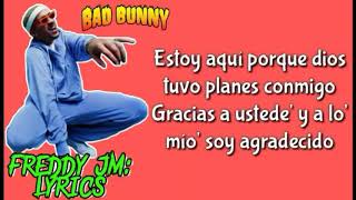 Bad Bunny - Bendiciones (Karaoke) (Letra - Lyrics) (Prod. Lyrics: Freddy JM)