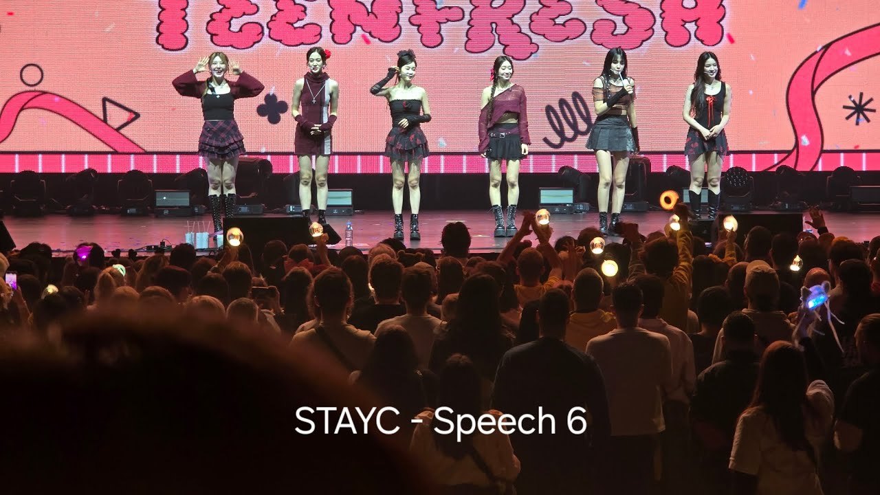 스테이씨 STAYC - Speech 6 (Teenfresh Berlin 240308) [FANCAM HD]