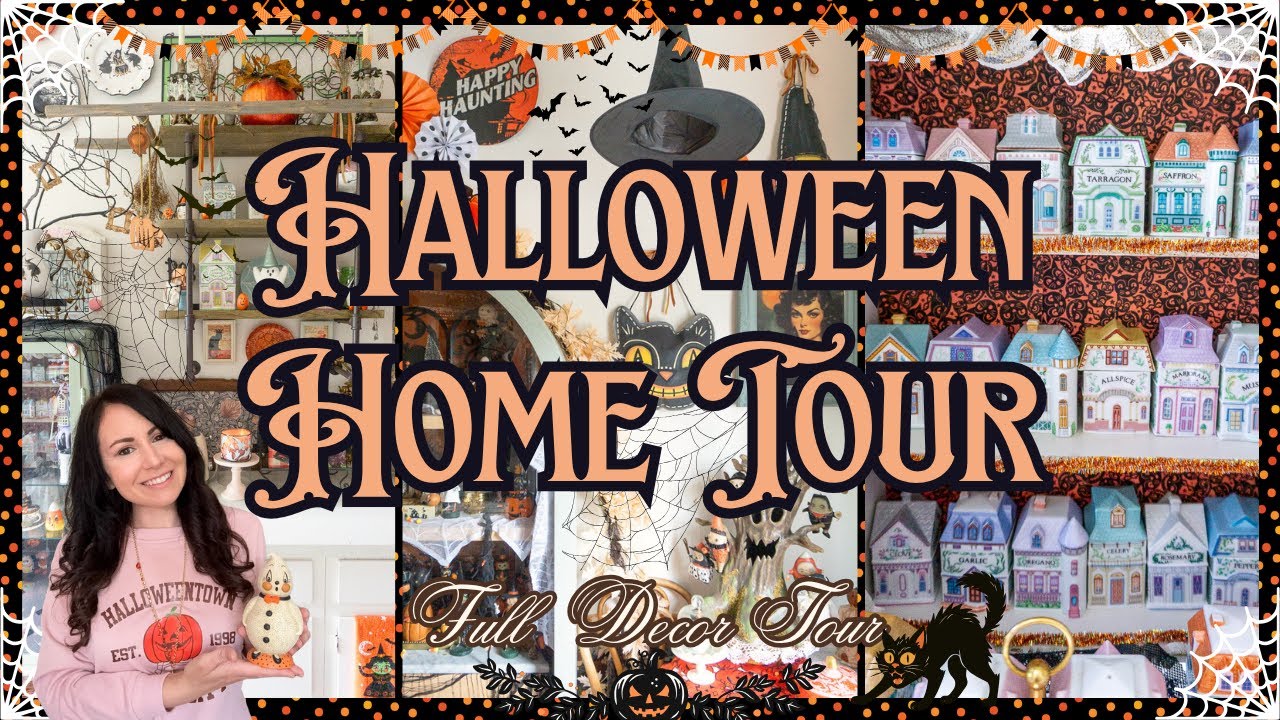 HALLOWEEN HOUSE TOUR 2025 | *WHOLE* Home Decor Tour 🧡 - YouTube