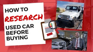 How to Research a Used Car Before Buying (Car Buying Tips in 2020)