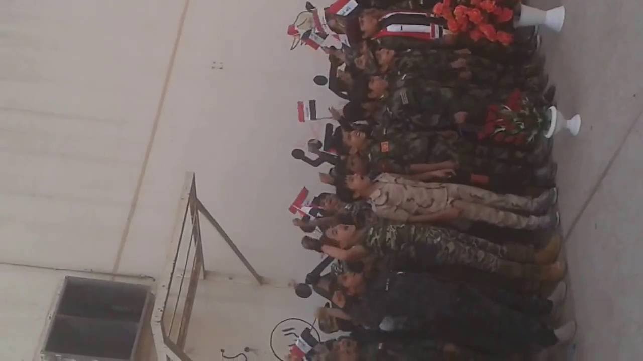 احتفاليه عيد الجيش في مدرسة محمد باقر الحكيم 1