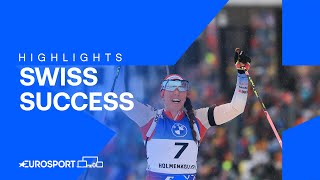 🔥 THRILLING Oslo Holmenkollen Women's 12.5 km Mass Start | Biathlon World Cup Highlights