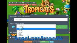 Tropicats Match 3 Puzzle Game Diamonds Cheats iPhone iPad Android screenshot 1