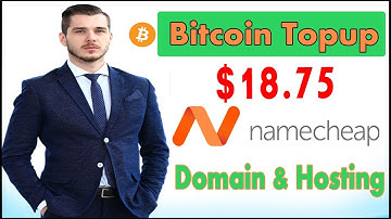 How To Do Topup Via Bitcoin in Namecheap | Domain & Hosting | Urdu-Hindi