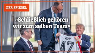 Deutschland - Trikot Für Trump: Schmeichelei Mit Fremdschämfaktor Der Spiegel