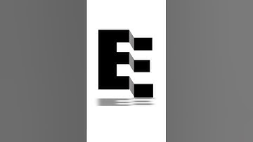E Logo In CorelDRAW | CorelDRAW Tutorial | #shorts #youtubeshorts #trending