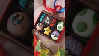 【バレンタイン】ゲーム好きにおくりたいチョコレート🍫#shorts #バレンタイン#任天堂 #スイッチ  #チョコレート #クッキー #カービィ #ポケモン #マリオ screenshot 2