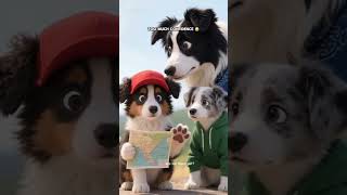 Collies on a Road Trip: Too Smart for Their Own Good 😂🚗🐶
