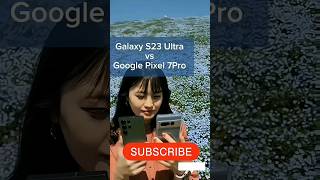 Google pixel 7 pro vs Samsung S23 ultra camera test youtubeshorts shortvideo shortsfeed viral