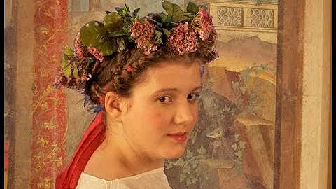 Hairstyle and Costume of the Roman Bride