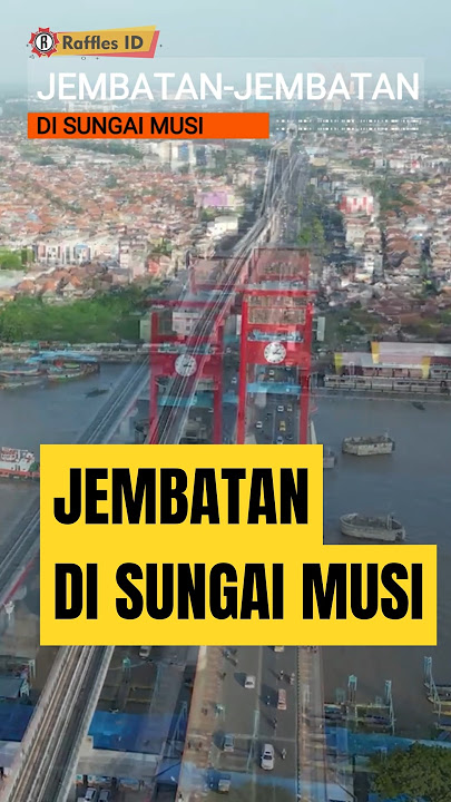 Ada yabg tau dimana jembatan musi 3? #palembang #sumatera