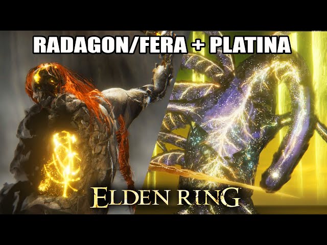 ELDEN RING  FINAL BOSS - RADAGON DA ORDEM ÁUREA / FERA PRÍSTINA 