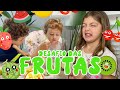 EXPERIMENTANDO FRUTAS DIFERENTES com Sofia e João