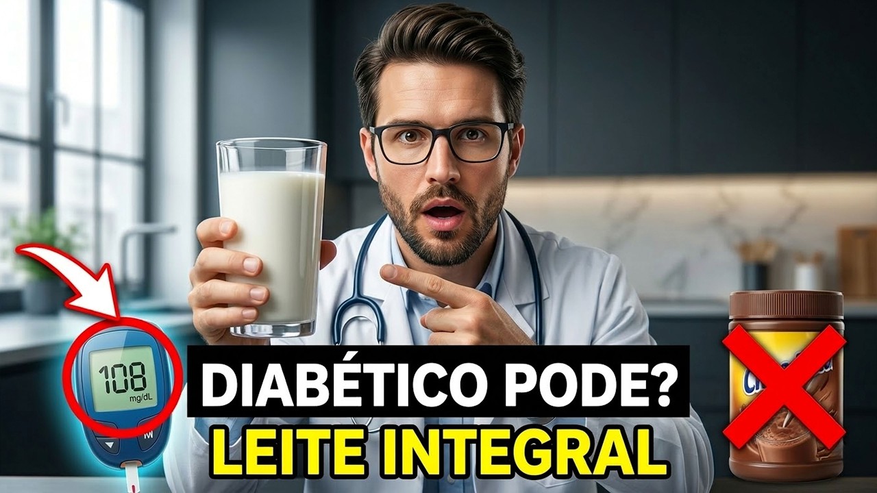 QUEM TEM DIABETES PODE TOMAR LEITE INTEGRAL? - YouTube