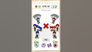 Brain-Test Game Level 182 Answer , How to Solve Brain-Test Game All Levels ??? 🎮🎮🔥🔥👆👆😎😎