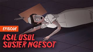 Animasi Horor  - Eps Asal Usul Suster Ngesot (POPS x Rizky Riplay)
