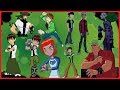 BEN 10 ALL OMNITRIX WEARERS 2017(Featuring all Ben 10 Series and movies)