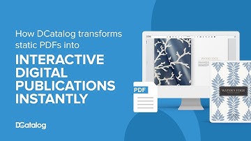 How to Create a Interactive PDF with DCatalog