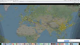 Tk1920 Giant Turkish Flag Devasa Türk Bayrağı Türkiye Gökyüzünde Uçuş Rotası 23 Nisan 2020 S