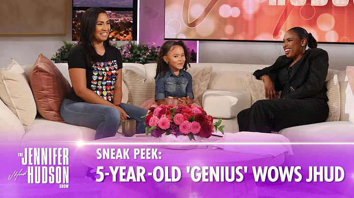 Jennifer Hudson Meets 5-Year-Old Flag Genius Who Learned Sign Language at 6 Months Old