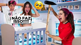 DESTRUÍMOS O QUARTO DO DAVI *minha irmã ficou muito brava