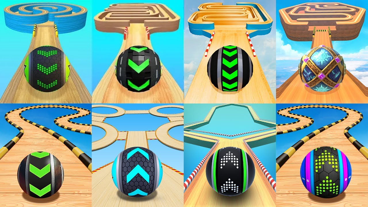 Going Balls VS Rollance Adventure Ball,Action Balls,Rolling Ball Super SPEEDRUN Top Tiktok Game xwek