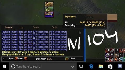 Fast & Easy 100-110 Legion Powerleveing Using the Stormheim Invasion(No Longer Gives XP)