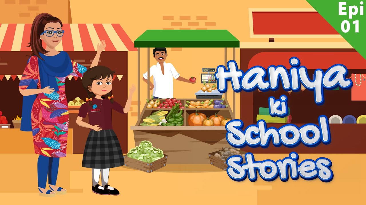 Haniya Ki School Stories Epi 01 Learn About Measurements Urdu & Hindi Kids Learning #pakidia