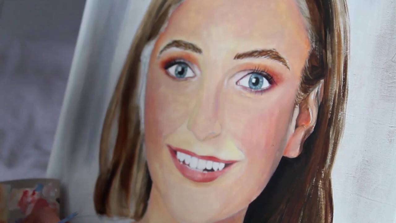 10 hour painting time lapse in 3 minutes - YouTube