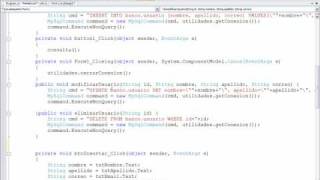 conexion c#  mysql parte 2