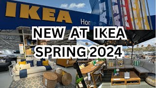IKEA SHOP WITH ME SPRING 2024 | NEW PATIO FURNITURE | NEW DECOR