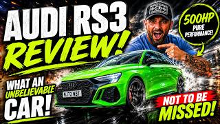 The 500HP Audi RS3 is COMPLETELY BONKERS! 🤯