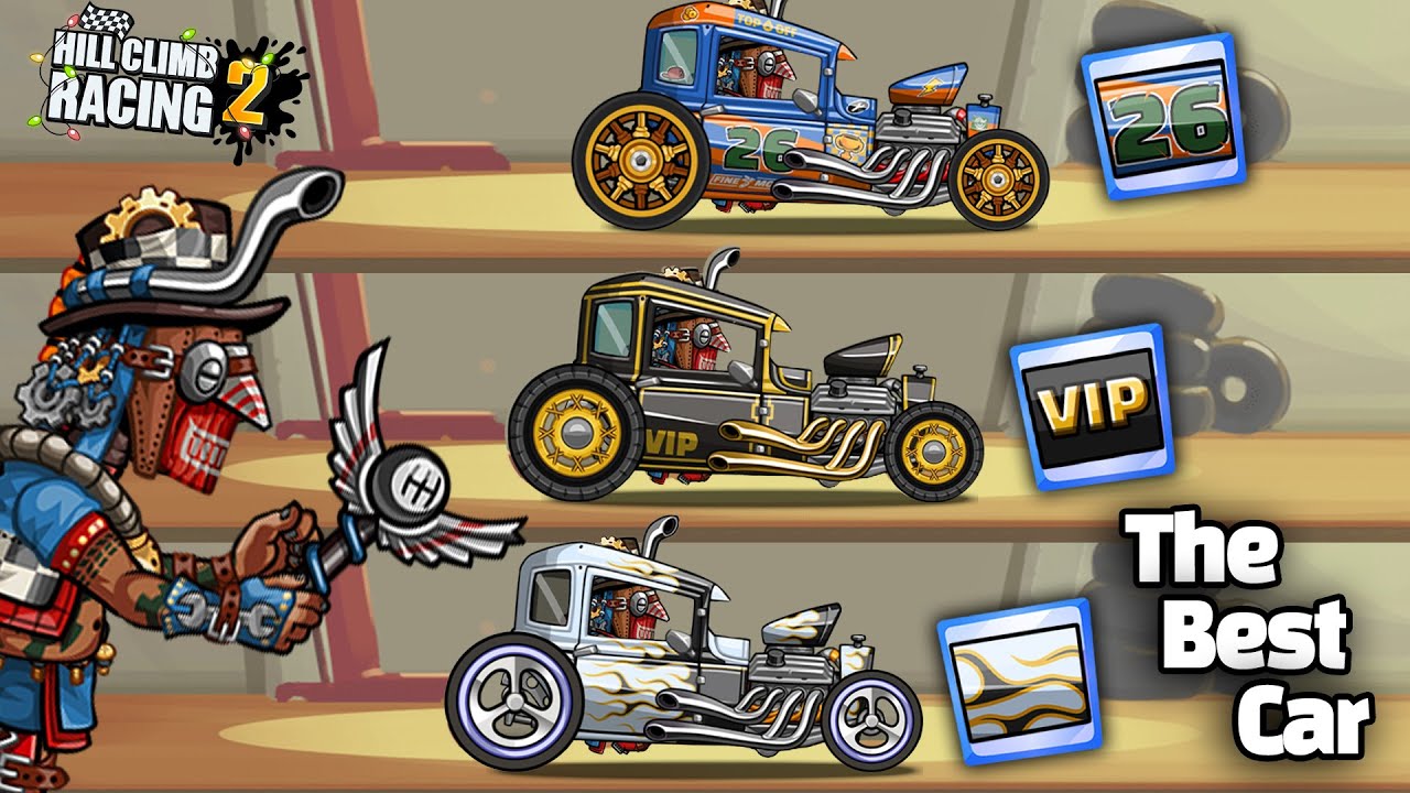 Is Hot Rod The Best Vehicle in Hilll Climb Racing 2 ?? 