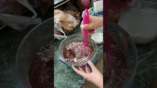Baking chocolate cookies for my summer bucket list! Recipe in description🩷