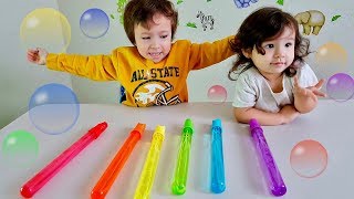 Celebrity Learn Colors of Different Colored Bubbles for Children - Toddlers Learning with Colour Bubble Toys Net Worth